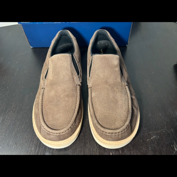 SAS Hangout Trail Leather Loafer Shoes Brown Mens 11W (Wide) main image 7